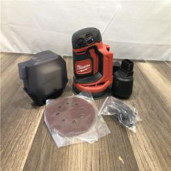 AS-IS Milwaukee 18V Lithium-Ion Cordless 5 in. Random Orbit Sander (Tool-Only)
