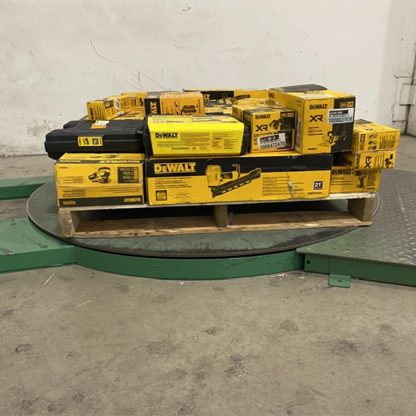 Dallas Location - As-Is DEWALT Tool Pallet