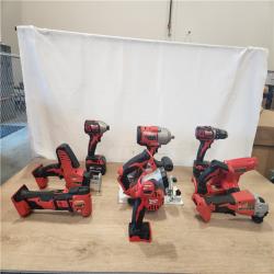 AS-IS- Milwaukee 18-Volt Lithium-Ion Cordless (9-Tool) Combo Kit