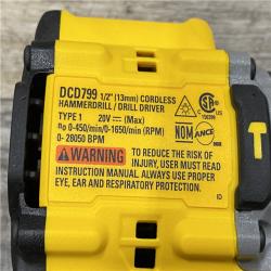 AS-IS DEWALT ATOMIC 20V Cordless 1/2 in. Compact Hammer Drill Kit