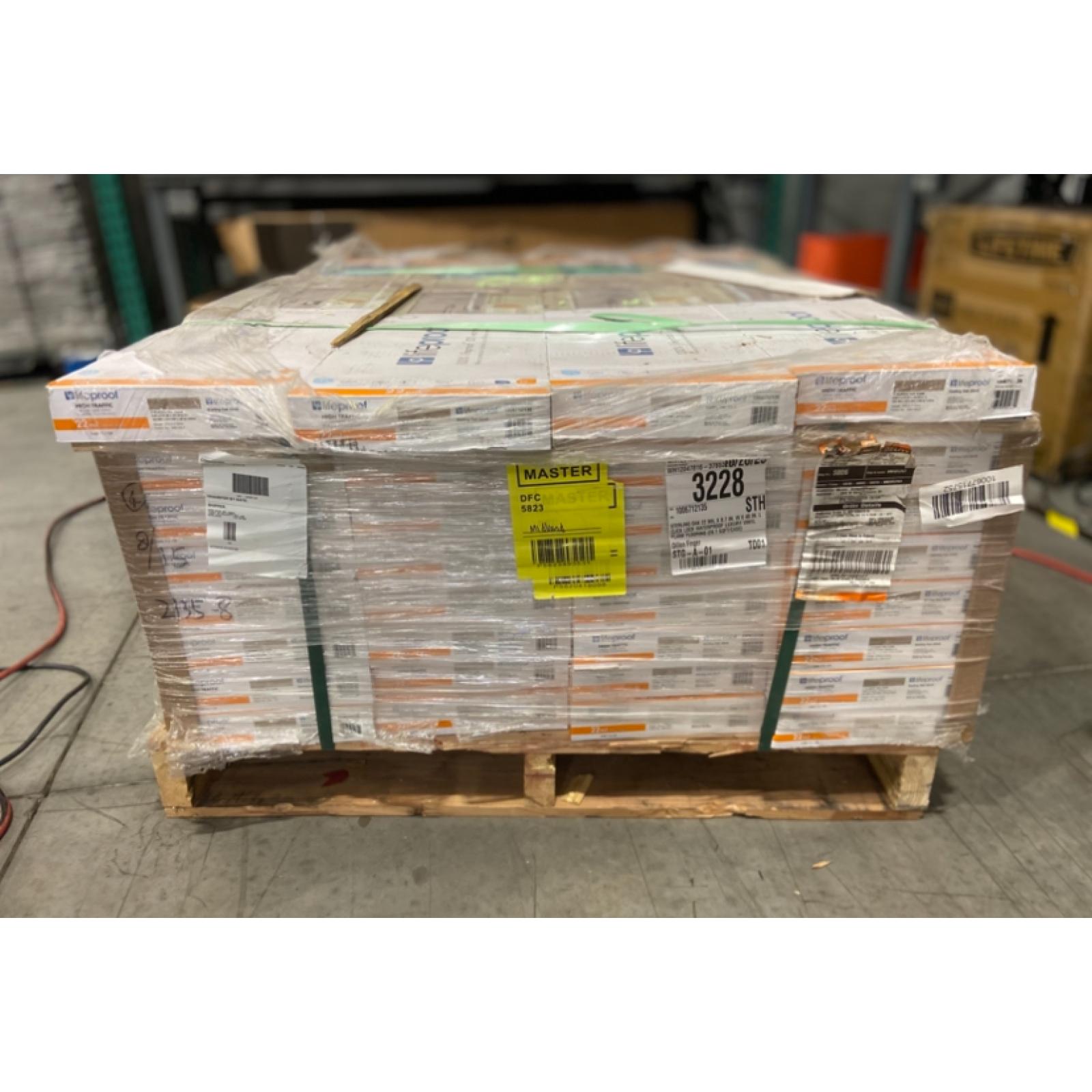 DALLAS LOCATION - Lifeproof Sterling Oak 22 MIL x 8.7 in. W x 48 in. L Click Lock Waterproof Luxury Vinyl Plank Flooring (20.1 sqft/case) - 32 UNITS