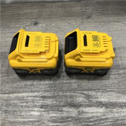 AS-IS DEWALT 20V MAX XR Lithium-Ion 8.0 Ah Battery Pack (2-Pack)