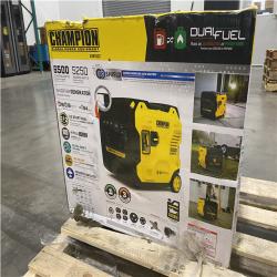 Dallas Location -NEW- Champion 201532 6500W Dual Fuel Inverter Generator