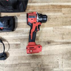 HOUSTON LOCATION - AS - IS Milwaukee 18V Lithium-Ion Brushless Cordless 1/2 in. Compact Drill/Driver with kit