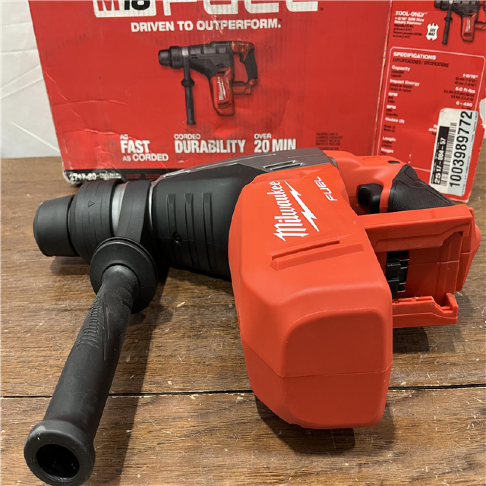 AS-ISM18 FUEL 18V Lithium-Ion Brushless Cordless 1-9/16 in. SDS-Max Rotary Hammer (Tool-Only)