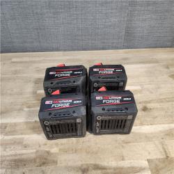HOUSTON LOCATION - AS-IS MILWAUKEE FORGE BATTERY PACK QTY - 4