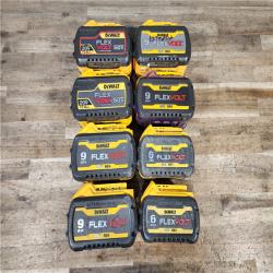 HOUSTON LOCATION - AS-IS DEWALT BATTERY PACK QTY - 8