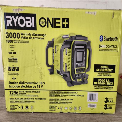 Phoenix NEW RYOBI 18V ONE+ 1800-Watt Portable Battery Inverter Power Station/8-Port Charger (Tool Only)