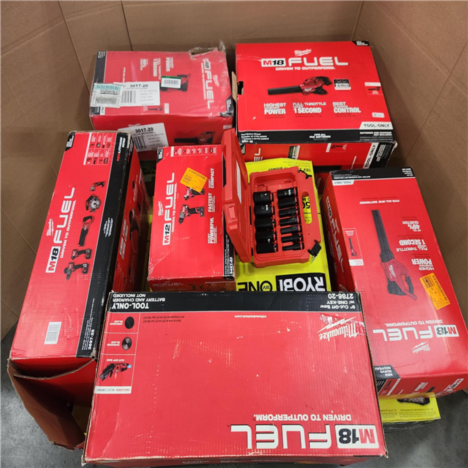 CALIFORNIA AS-IS TOOL PALLET