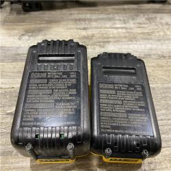 AS-IS DEWALT 20-Volt MAX 4-Port Charger with 20-Volt MAX Lithium-Ion 5.0 Ah and 2.0 Ah Batteries