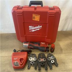 AS-IS Milwaukee 12-Volt Lithium-Ion Force Logic Cordless Press Tool Kit