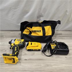 AS-IS DeWALT ATOMIC 20V MAX Cordless Compact Impact Driver Kit