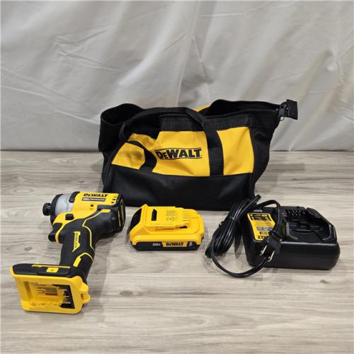 AS-IS DeWALT ATOMIC 20V MAX Cordless Compact Impact Driver Kit
