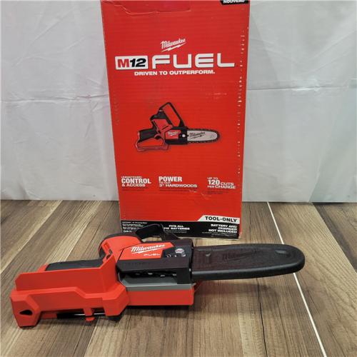AS-IS Milwaukee M12 FUEL 6 in. 12V Lithium-Ion Brushless Electric Cordless Battery Pruning Saw HATCHET (Tool-Only)