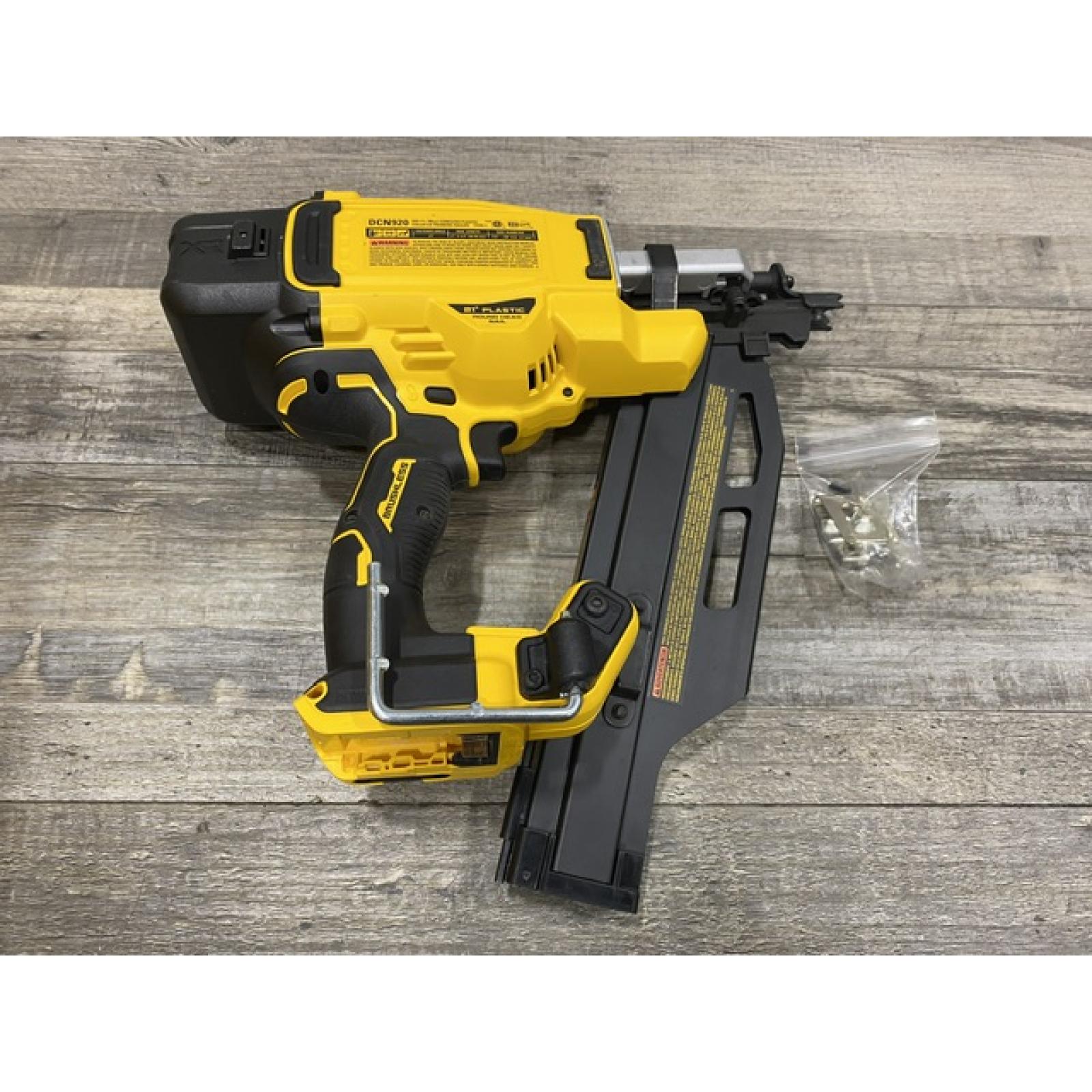 AS-IS DEWALT 20-Volt 21° Cordless Framing Nailer (Tool-Only)