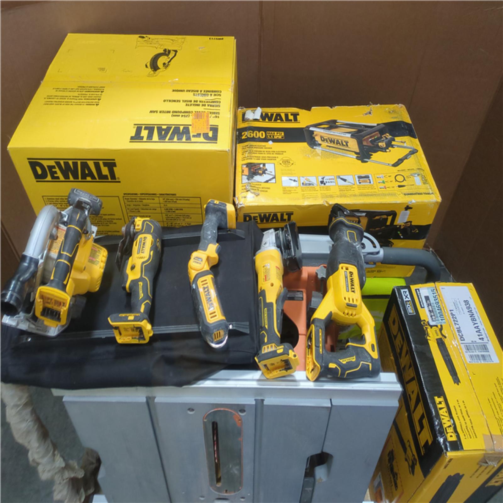 CALIFORNIA AS-IS TOOL PALLET