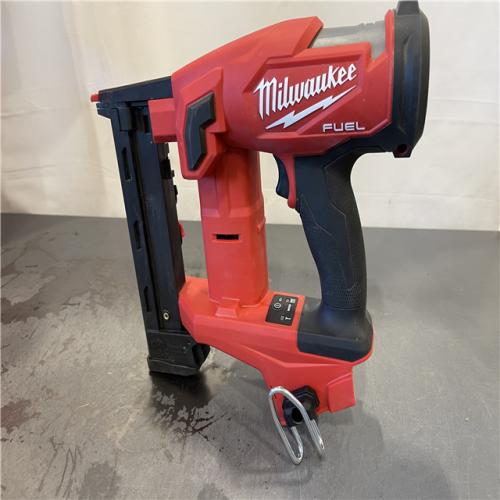 AS-IS - MILWAUKEE FUEL 18V Cordless 18-Gauge 1/4 in. Narrow Crown Stapler