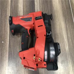 AS-IS Milwaukee FUEL 18-Volt Lithium-Ion Brushless Cordless Coil Roofing Nailer (Tool Only)