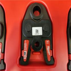 Phoenix Location Milwaukee M18 1/2 in. - 1 in. Black Iron Press Tool Jaw Kit