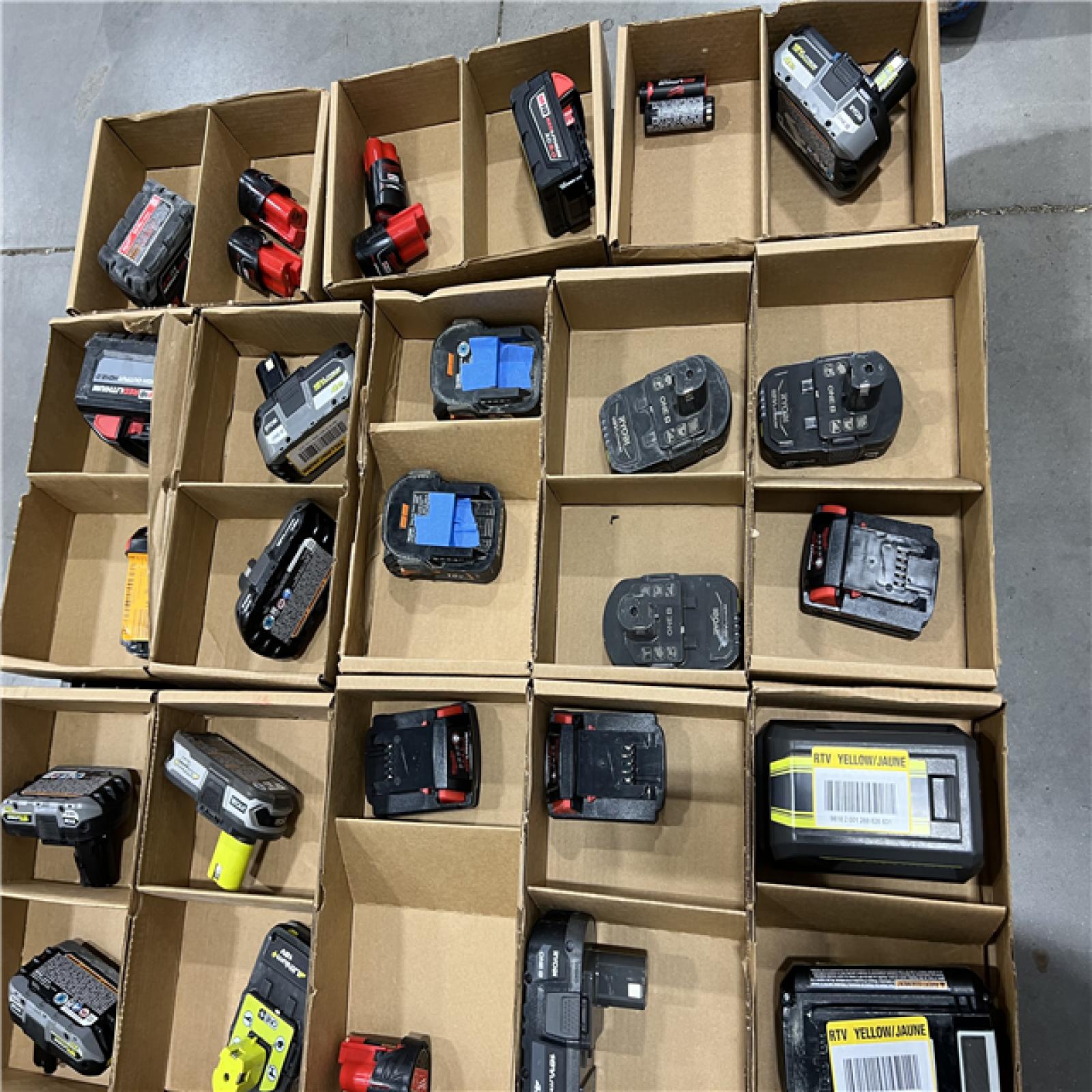 DALLAS LOCATION - AS-IS BATTERY PALLET