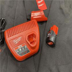 AS-IS Milwaukee Men's Large 12-Volt Lithium-Ion Cordless Black Heated Jacket Hoodie Kit