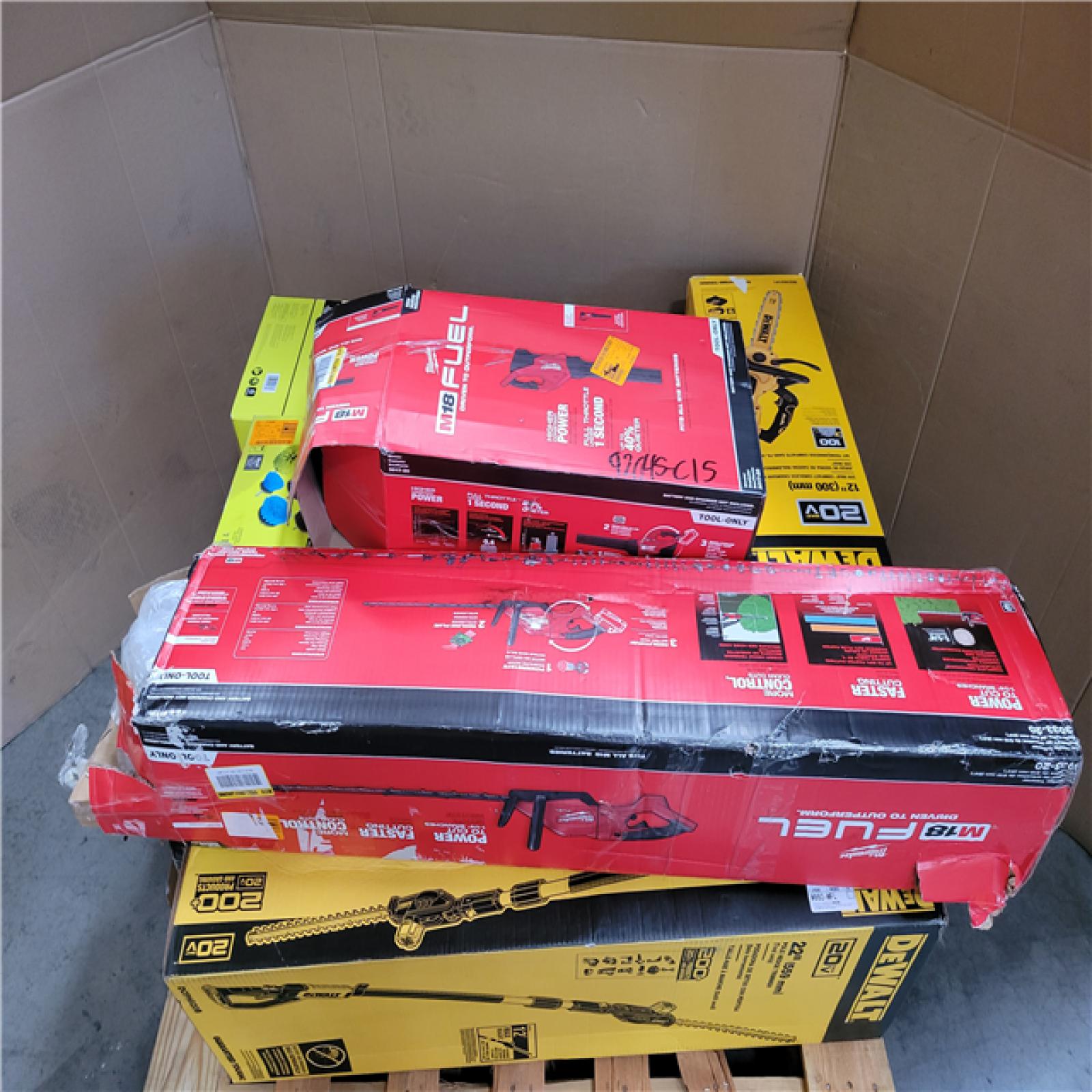 CALIFORNIA AS-IS TOOL PALLET