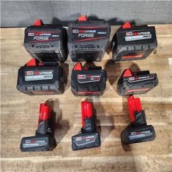 HOUSTON LOCATION - AS - IS MILWAUKEE BATTERY PACK QTY - 10