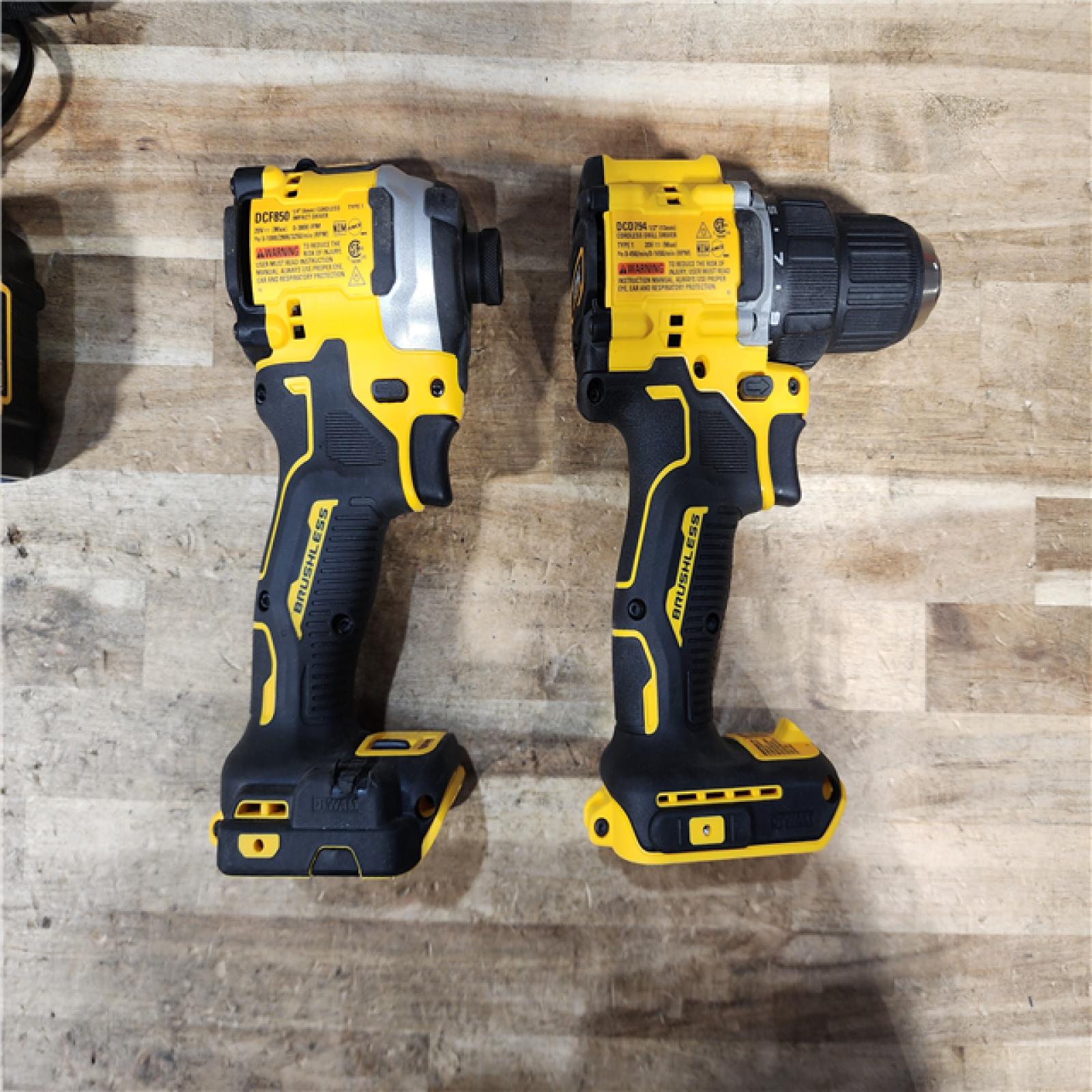 HOUSTON LOCATION - AS-IS DEWALT 2 TOOL COMBO