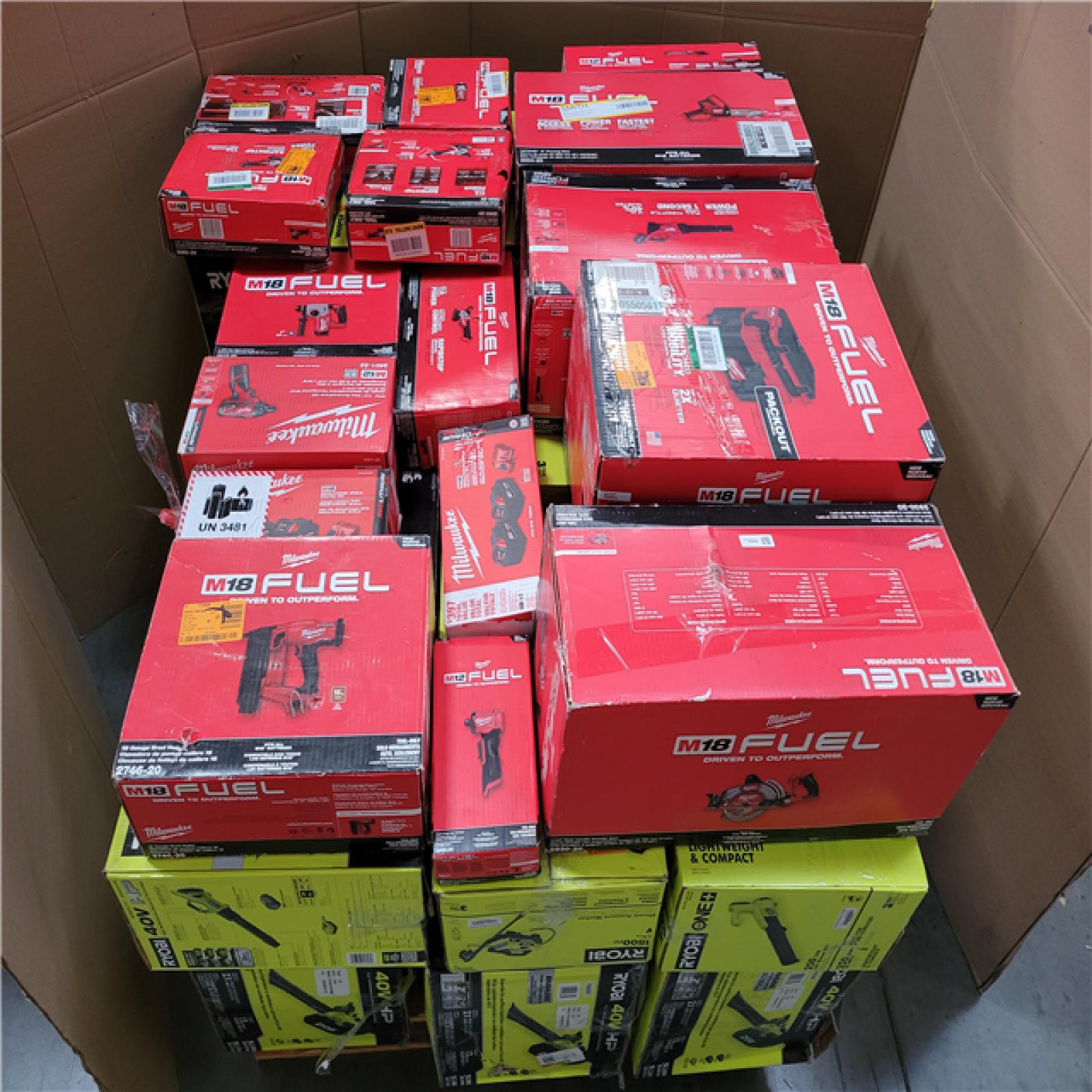 CALIFORNIA AS-IS TOOL PALLET