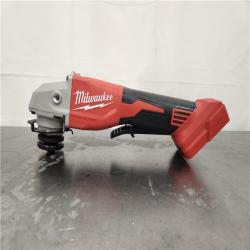 AS-IS- Milwaukee FUEL 18-Volt Lithium-Ion Brushless Cordless 4-1/2 in./6 in. Braking Grinder with Paddle Switch (Tool-Only)