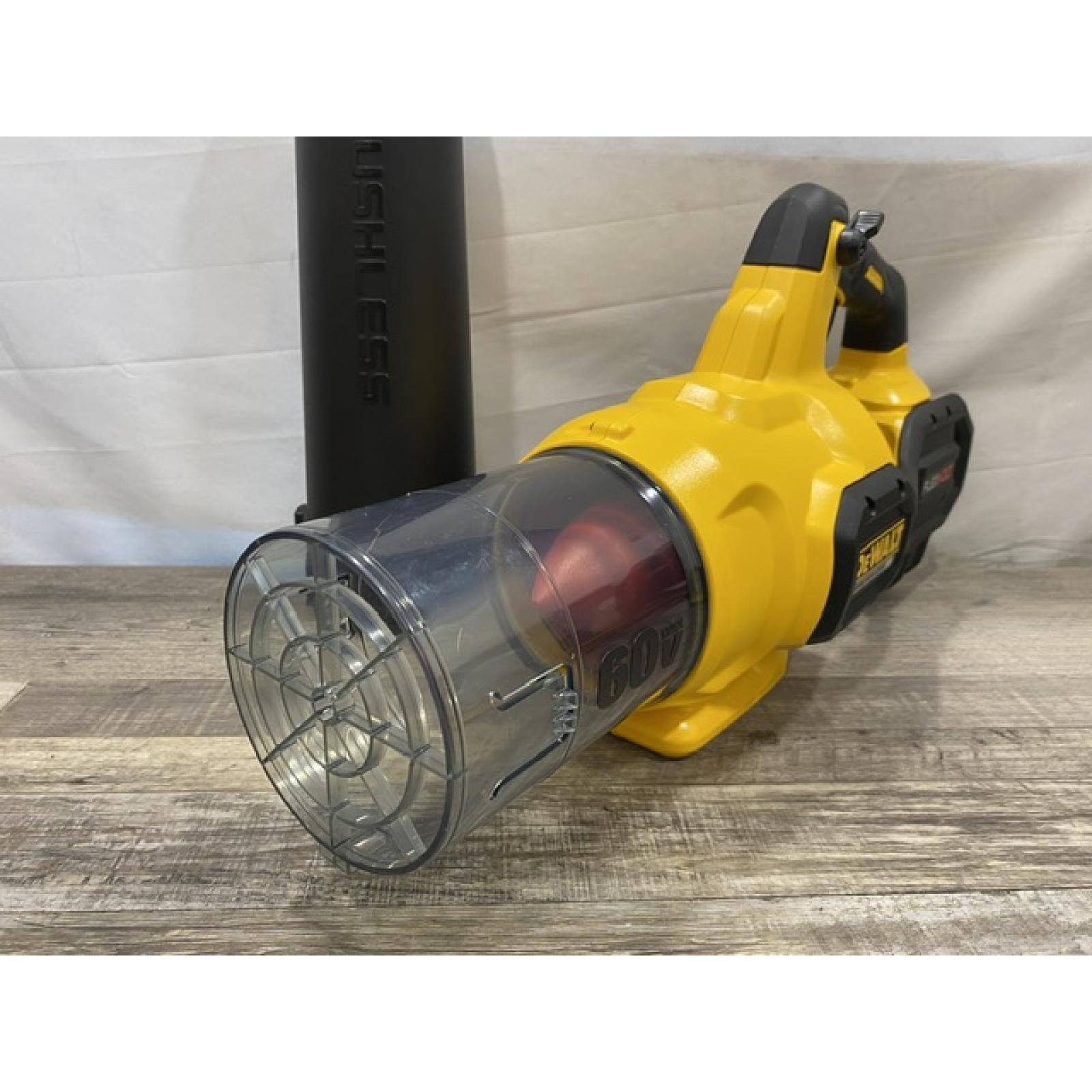 AS-IS DEWALT FLEXVOLT 60V MAX 125 MPH 600 CFM Brushless Cordless Battery Powered Blower Kit