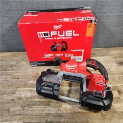 HOUSTON LOCATION - AS-IS Milwaukee M18 FUEL Cordless Brushless Deep Cut Band Saw (Tool-Only)