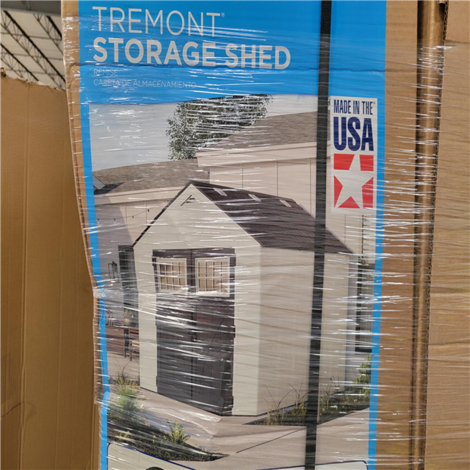 CALIFORNIA AS-IS SUNCAST TREMONT STORAGE SHED