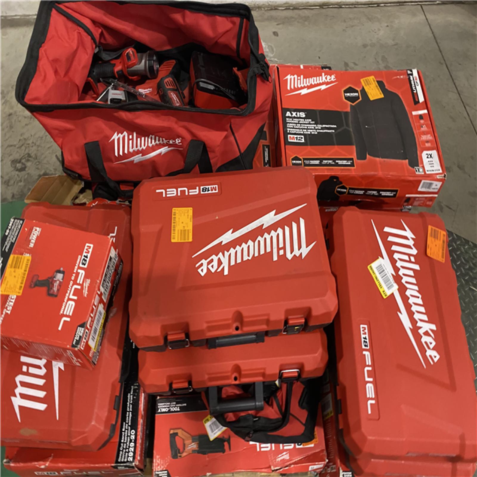Dallas Location - As-Is MILWAUKEE Tool Pallet