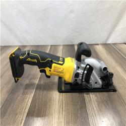 AS-IS DEWALT ATOMIC 20V MAX Cordless Brushless 4-1/2 in. Circular Saw (Tool Only)