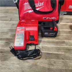 HOUSTON LOCATION - AS-IS (APPEARS LIKE NEW) Milwaukee M18 1/2 in. Cordless Brushless High Torque Impact Wrench Kit (Battery & Charger)
