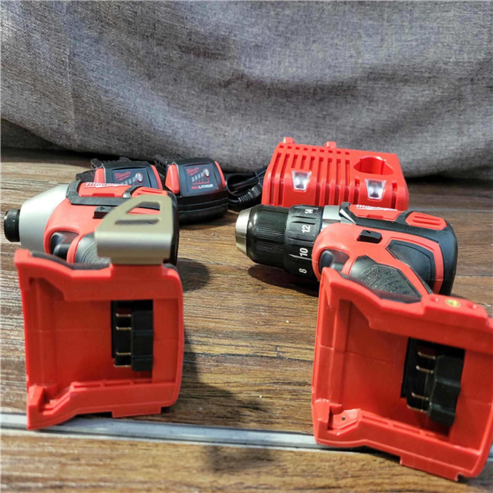 CALIFORNIA AS-IS MILWAUKEE M18 COMPACT 2-TOOL COMBO KIT