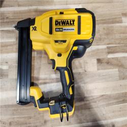 HOUSTON LOCATION - AS-IS DEWALT 20V MAX XR Lithium-Ion Cordless 18-Gauge Narrow Crown Stapler Kit