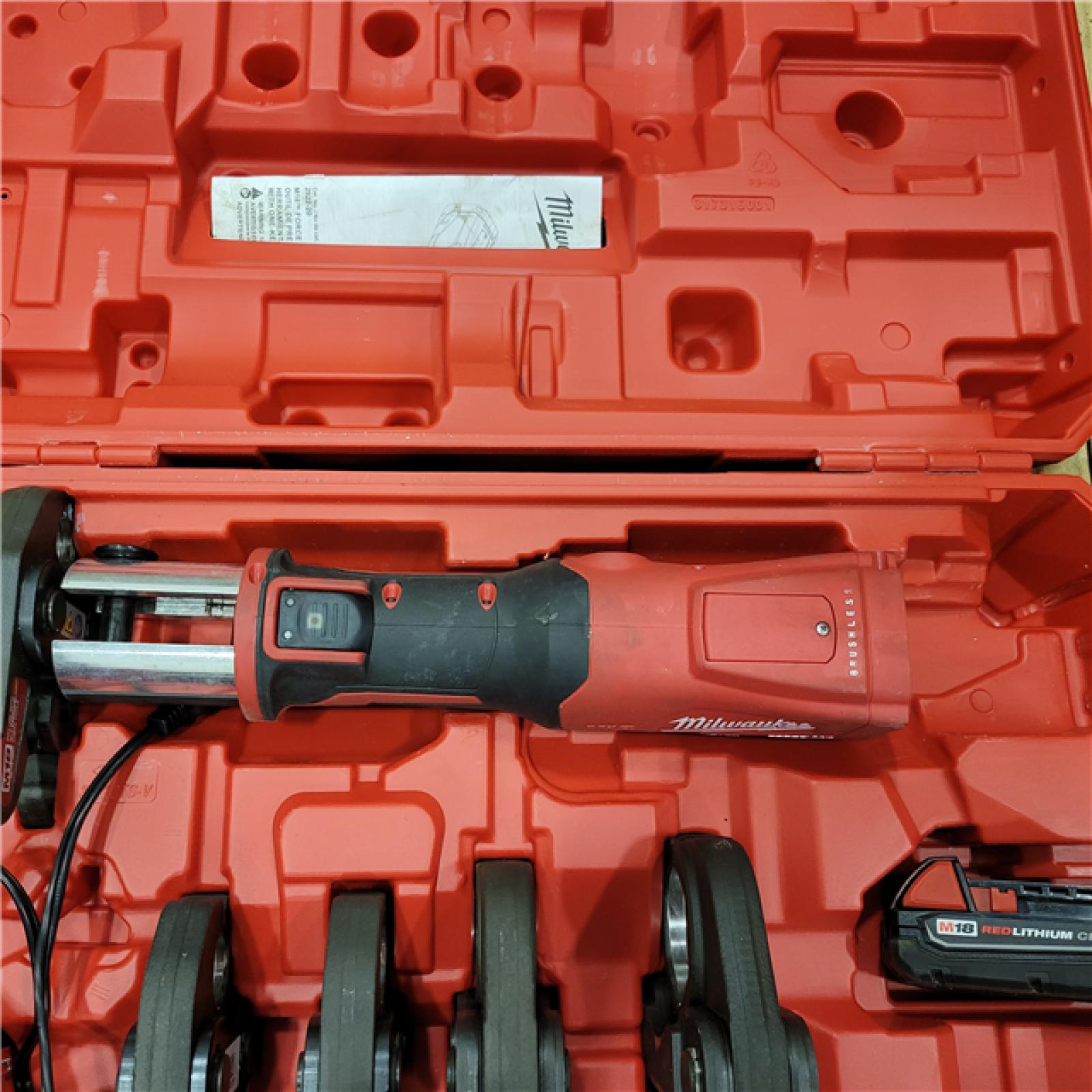AS-IS Milwaukee M18 Force Logic ONE KEY Press Tool 1/2-2 Kit