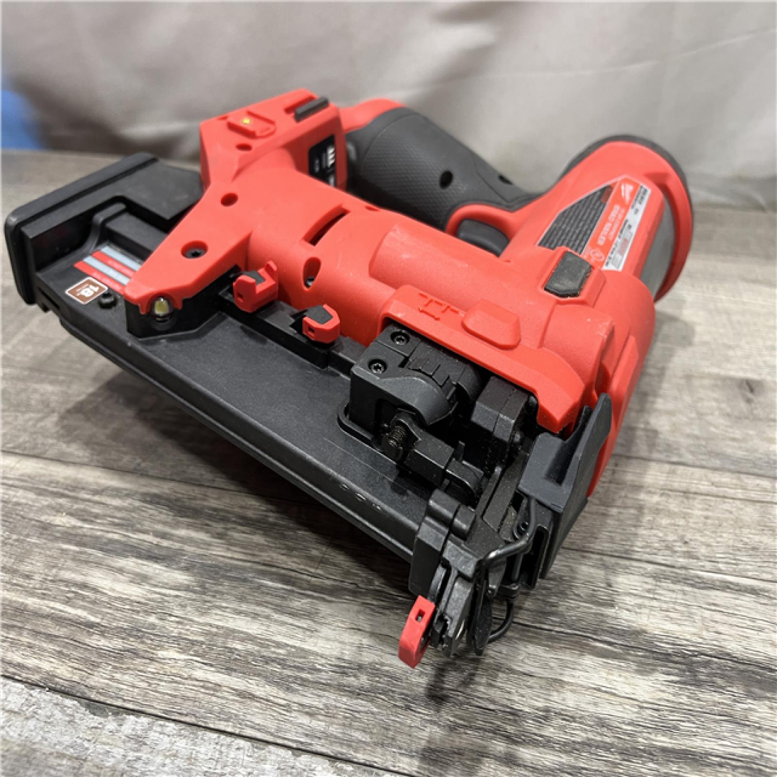 AS-IS Milwaukee FUEL 12-Volt Lithium-Ion Brushless Cordless 18-Gauge 1-1/2 in. Compact Brad Nailer (Tool-Only)