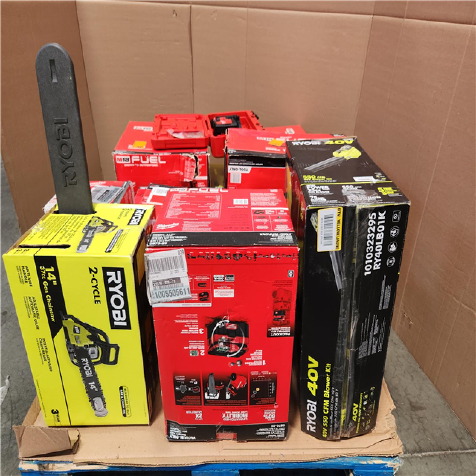CALIFORNIA AS-IS TOOL PALLET