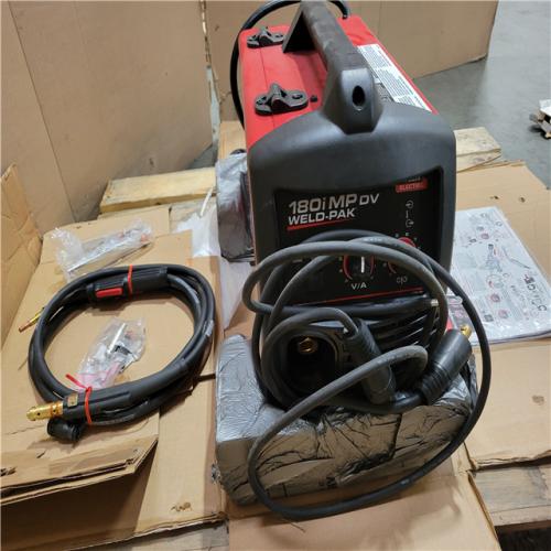 CALIFORNIA AS-IS LINCOLN ELECTRIC 180i MP DV WELD-PAK