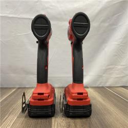 AS-IS Milwaukee 18V Lithium-Ion Brushless Cordless Compact Drill/Impact Combo Kit