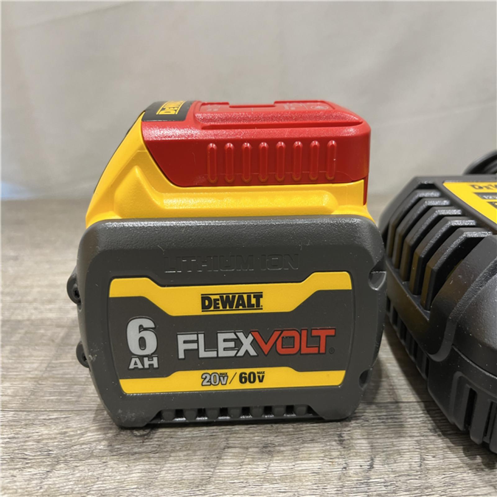 AS-IS DEWALT FLEXVOLT 20V/60V MAX Lithium-Ion 6.0Ah Battery Pack Kit