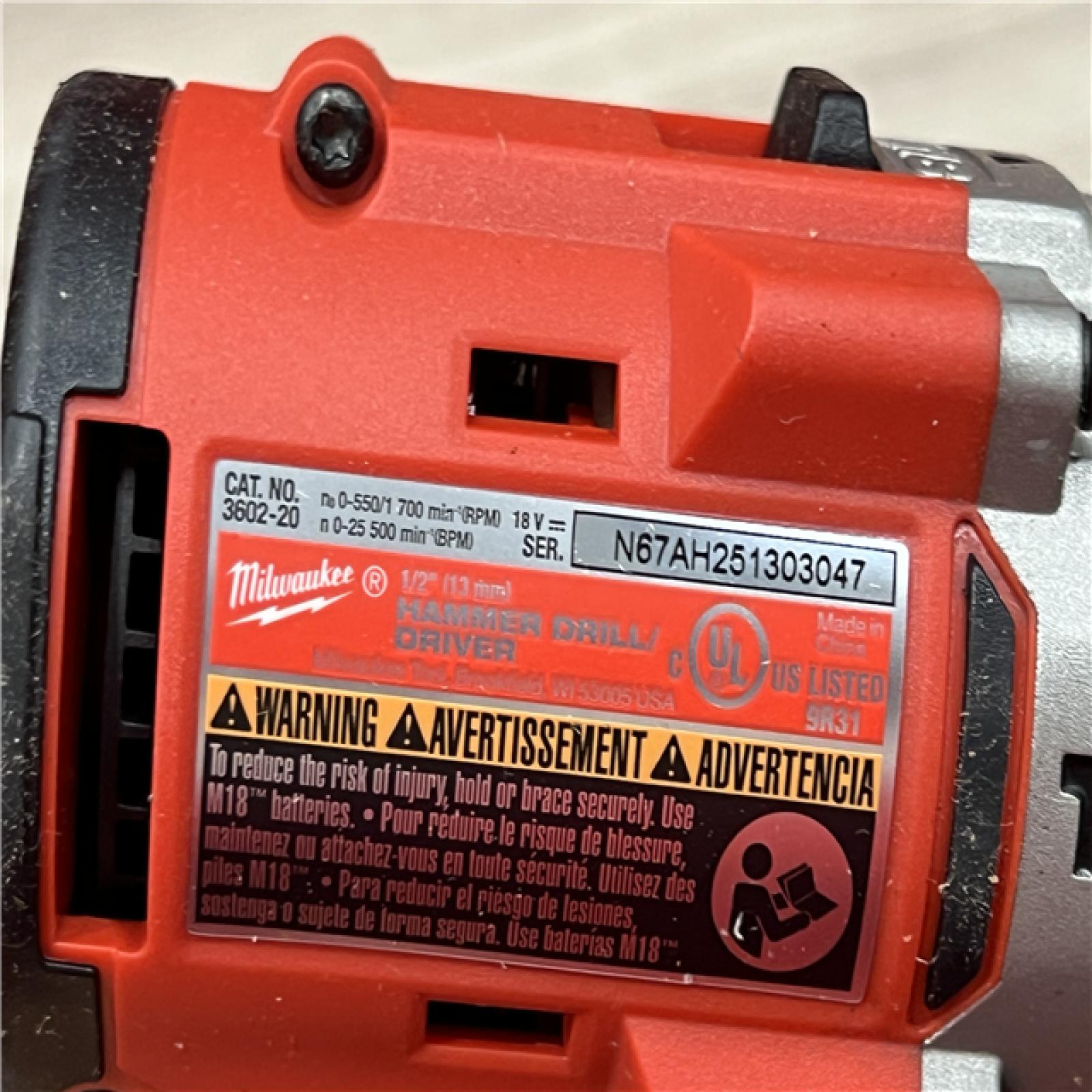 LIKE NEW Milwaukee M18 18-Volt Lithium-Ion Brushless Cordless Combo Kit