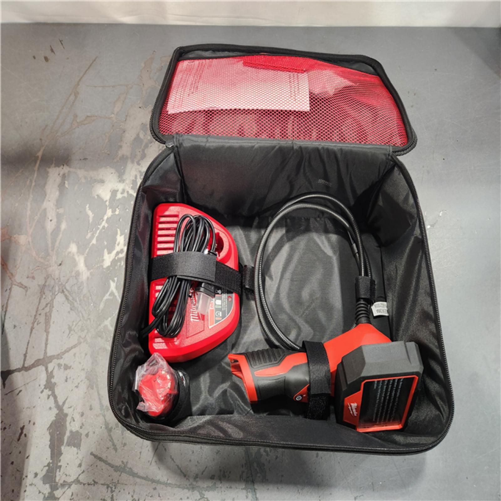 AS-IS- MILWAUKEE M12 12V Lithium-Ion Cordless M-SPECTOR 360-Degree 4 Ft. Inspection Camera Kit