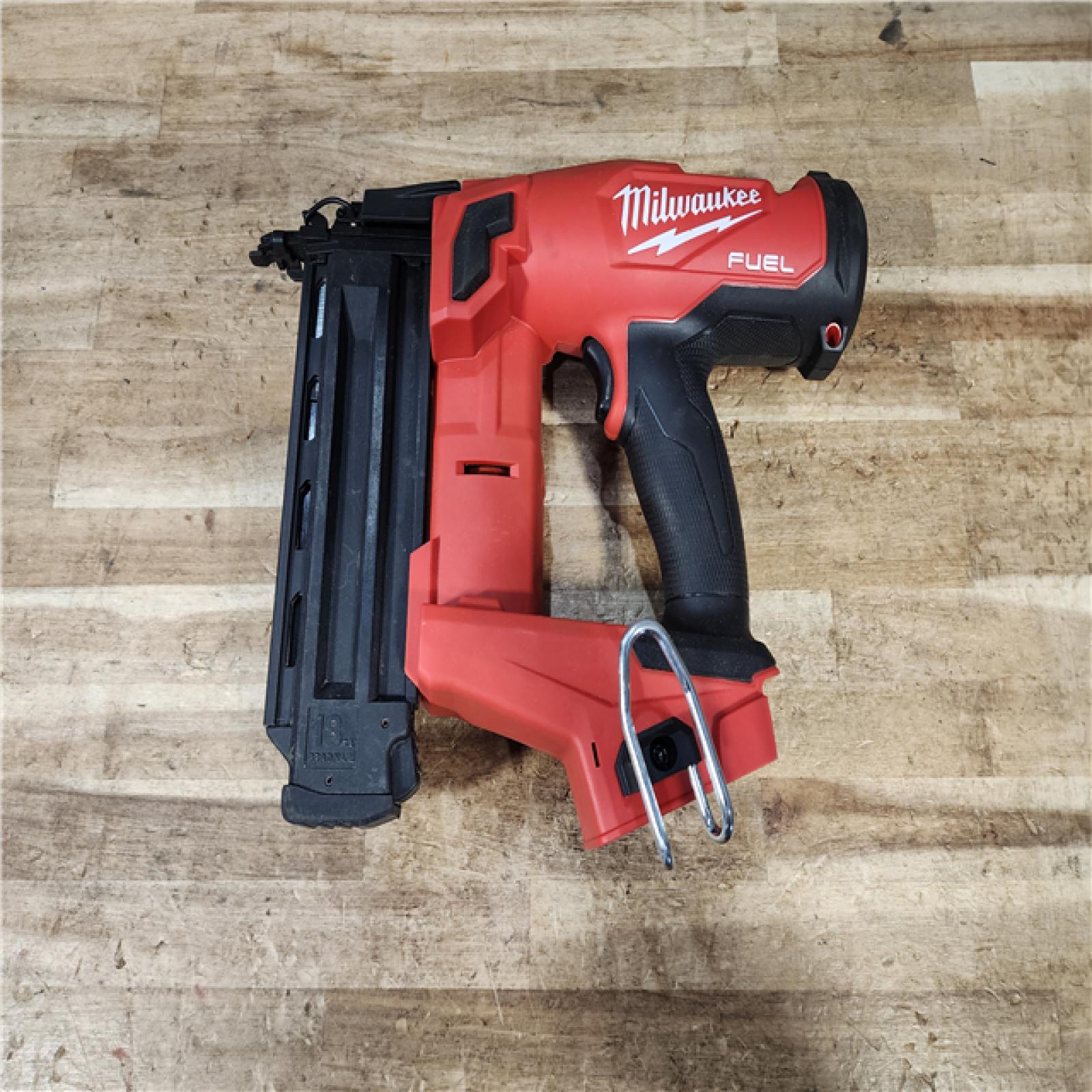 HOUSTON LOCATION - AS - IS Milwaukee FUEL 18-Volt Lithium-Ion Brushless Cordless Gen II 18-Gauge Brad Nailer (Tool-Only)