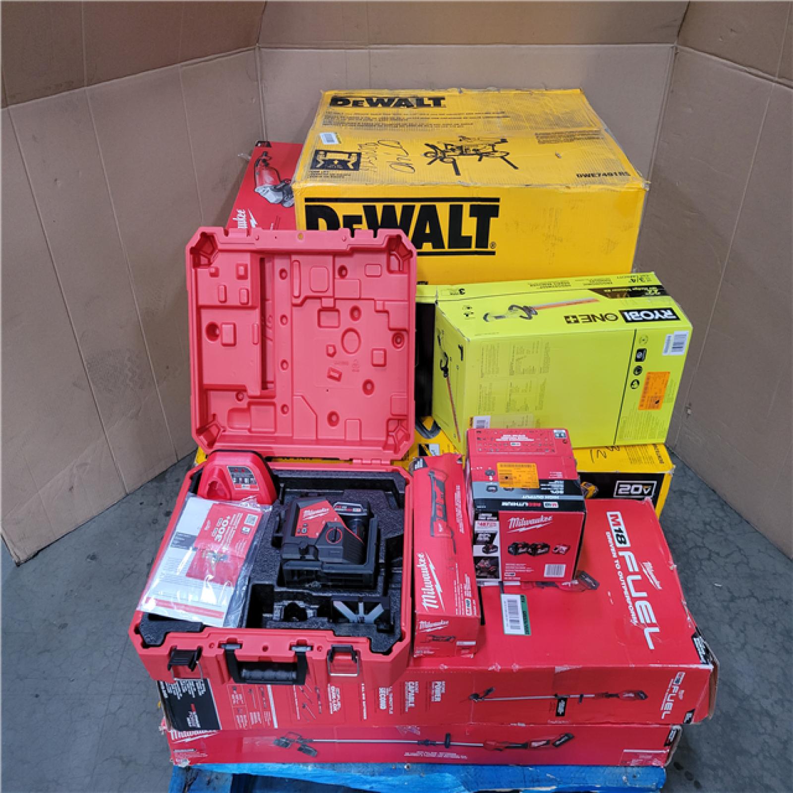 CALIFORNIA AS-IS TOOL PALLET