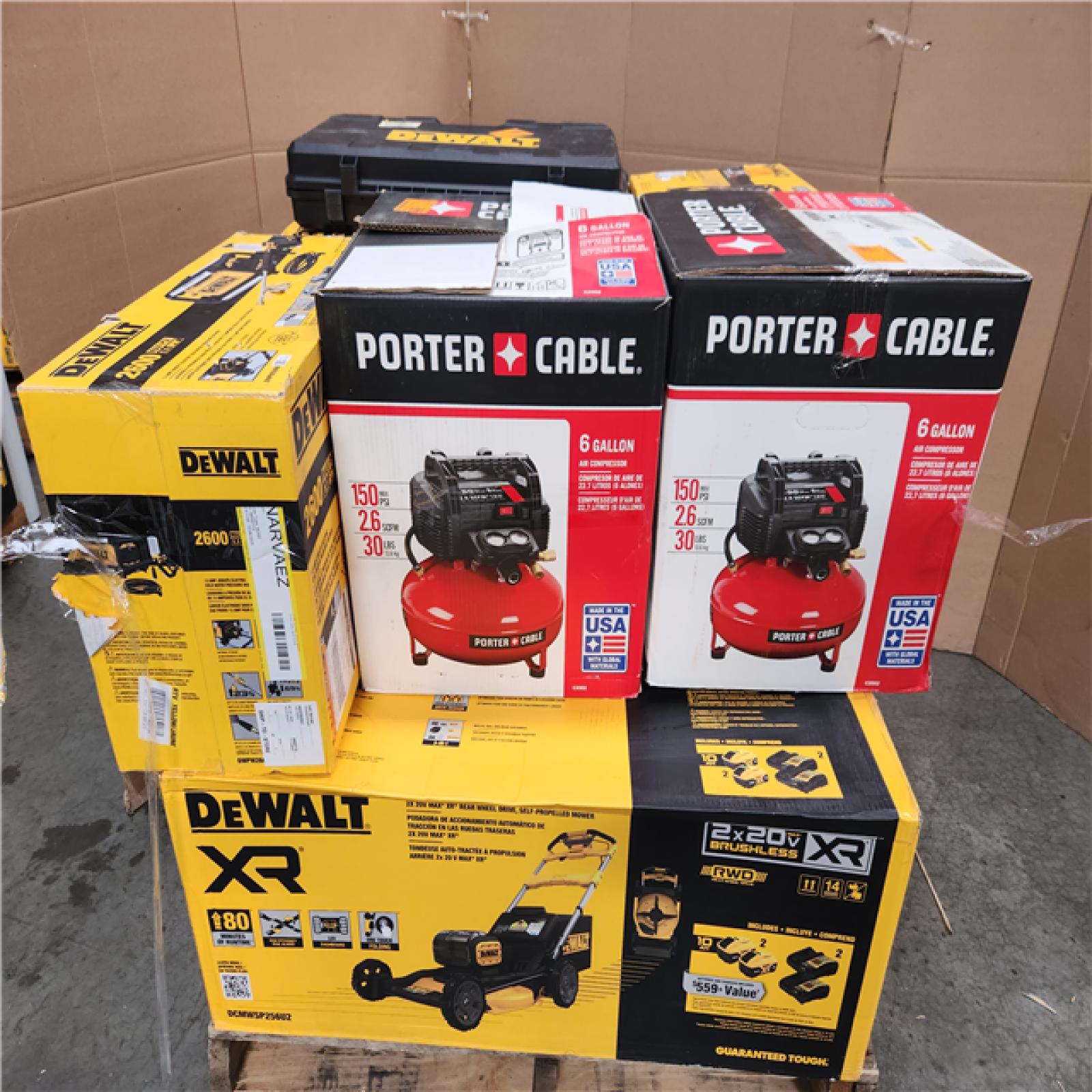 CALIFORNIA AS-IS TOOL PALLET