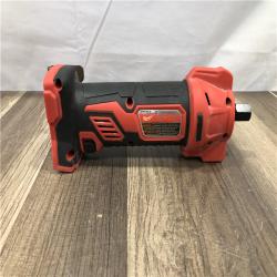 AS-IS Milwaukee 18V Lithium-Ion Cordless Drywall Cut Out Rotary Tool (Tool-Only)